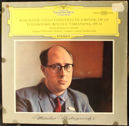 Deutsche Grammophon SLPM 138 674 - Cellokonzert A-Moll Op. 129 /