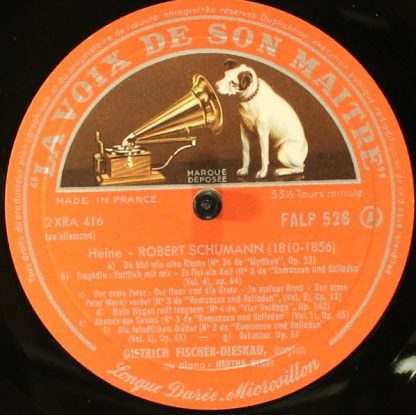 La Voix De Son Maître FALP 526 - Liederkreis Op.24 Et Autres Lie - Image 4