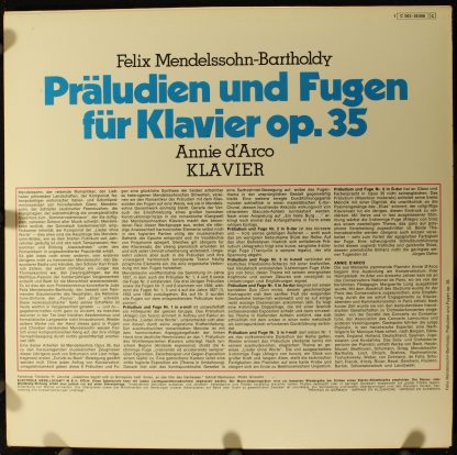 EMI Electrola 1 C 063 - 28 208 - Präludien und Fugen für Klavier - Image 2