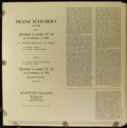 Philips 835 397 LY - La Jeune Fille Et La Mort - Quartettsatz - Image 4