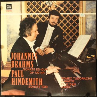 Preciosa AULOS PRE 68505 AUL - Klarinettensonaten Brahms, Hindem