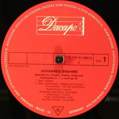 EMI Electrola 1C 147-01 555/56 M - Quartette Für Klavier, Violin - Image 5