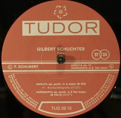 Tudor 09 11 - Wanderer Fantasy OP.15 Sonata No. 8 in A Minor Op. - Image 5