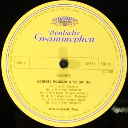 Deutsche Grammophon 139 372 - Wanderer-Fantasie D.760 / Moments - Image 4