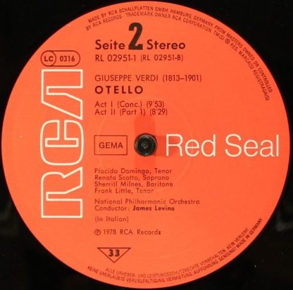 RCA Red Seal RL02951(3) - Otello - Image 6
