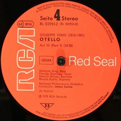 RCA Red Seal RL02951(3) - Otello - Image 10