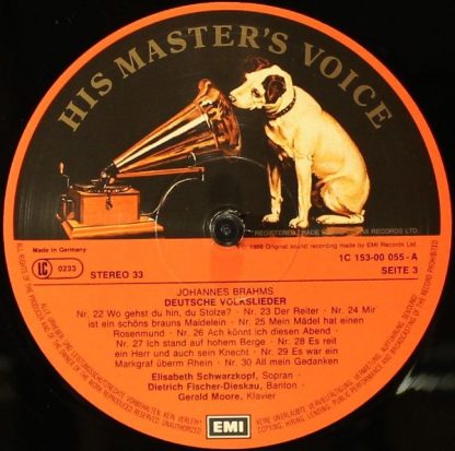 His Master's Voice 1c 153-00 054/55 - Deutsche Volkslieder - Image 6