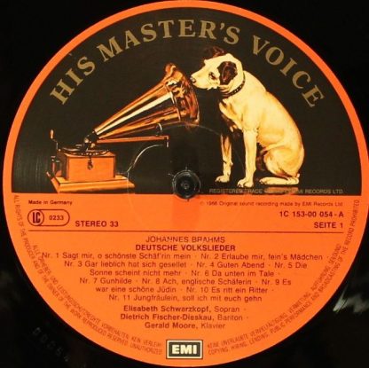 His Master's Voice 1c 153-00 054/55 - Deutsche Volkslieder - Image 8