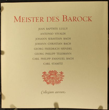 Harmonia Mundi Schallplattengesellschaft HM 30921 XK - Meister D - Image 3
