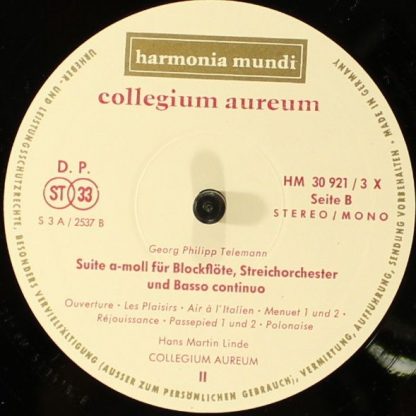 Harmonia Mundi Schallplattengesellschaft HM 30921 XK - Meister D - Image 7