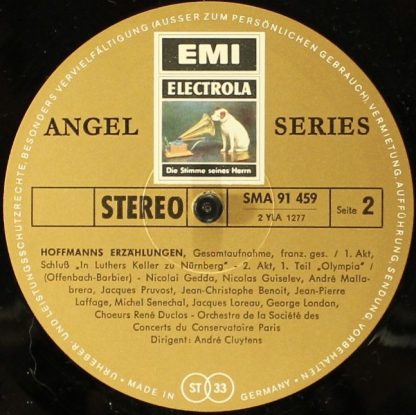 EMI Electrola SMA 91 459/60/61 - Hoffmanns Erzählungen - Image 9