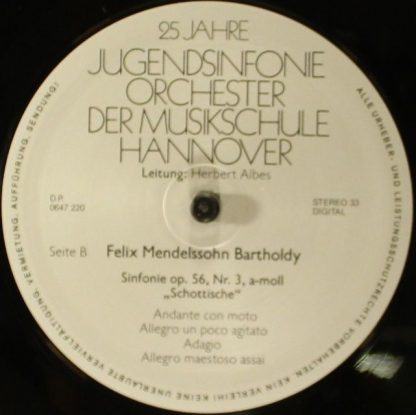Not On Label 0647 220 - 25 Jahre Jugendsinfonieorchester Der Mus - Image 3