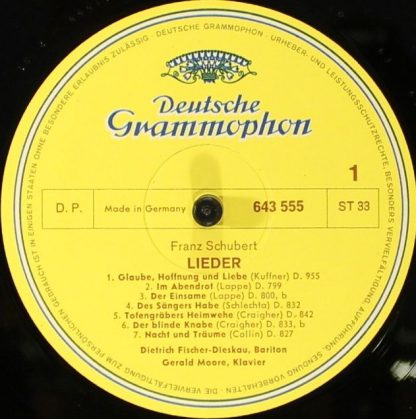 Deutsche Grammophon 2720 006 - Lieder Volume 1 - Image 9