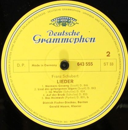 Deutsche Grammophon 2720 006 - Lieder Volume 1 - Image 10