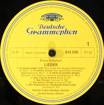 Deutsche Grammophon 2720 006 - Lieder Volume 1 - Image 11