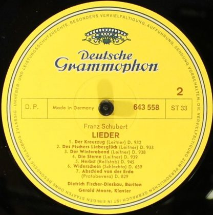 Deutsche Grammophon 2720 006 - Lieder Volume 1 - Image 12