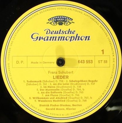 Deutsche Grammophon 2720 006 - Lieder Volume 1 - Image 13