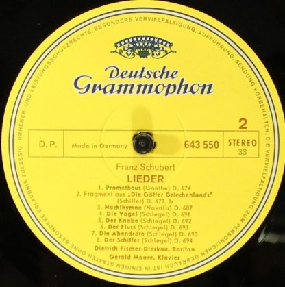 Deutsche Grammophon 2720 006 - Lieder Volume 1 - Image 22