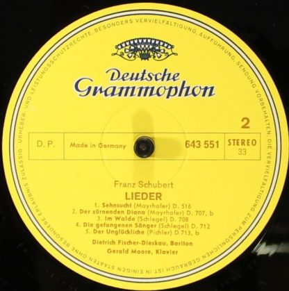 Deutsche Grammophon 2720 006 - Lieder Volume 1 - Image 24