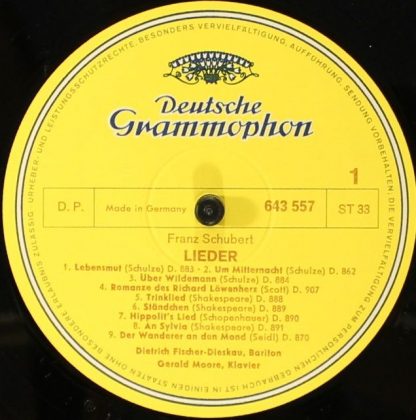 Deutsche Grammophon 2720 006 - Lieder Volume 1 - Image 25