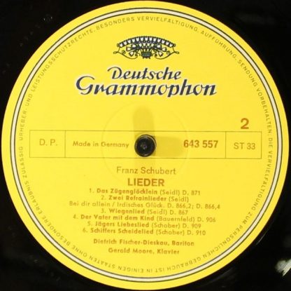 Deutsche Grammophon 2720 006 - Lieder Volume 1 - Image 26