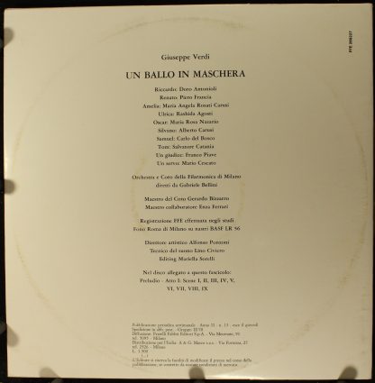 Fratelli Fabbri Editori FFE 268227 - Un Ballo In Maschera 1 - Image 2