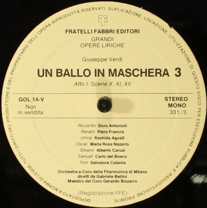 Fratelli Fabbri Editori FFE 268235 - Un Ballo In Maschera 2 - Image 5