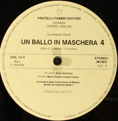 Fratelli Fabbri Editori FFE 268235 - Un Ballo In Maschera 2 - Image 6
