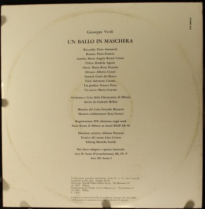 Fratelli Fabbri Editori FFE 268243 - Un Ballo In Maschera 3 - Image 2