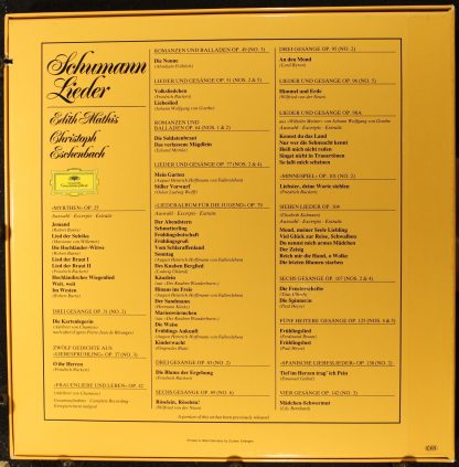 Deutsche Grammophon 2740 266 - Lieder / Frauenliebe Und Leben Op - Image 2