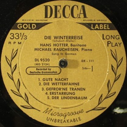 DECCA DX-111 - Die Winterreise - Image 5
