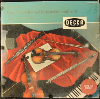 DECCA BLK 16129 - Quintett Für Klarinette Und Streichquartett H-