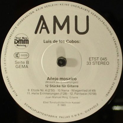 AMU-Records ETST 045 - Anejo Mosaico - Image 5