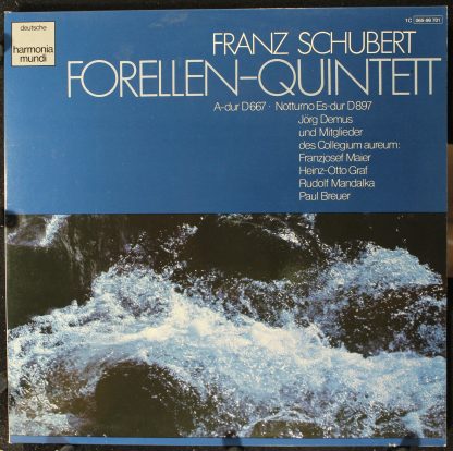 Deutsche Harmonia Mundi 1C 065-99 701 - Forellen-Quintett A-dur
