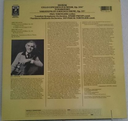 Angel Records AE-34458 - Cello Concerto In B Minor / Variations - Image 2