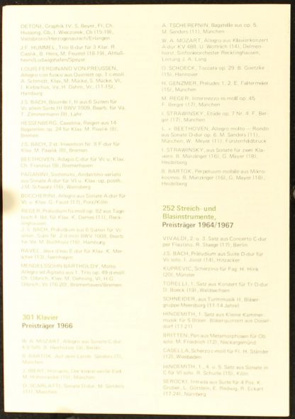 Jugend musiziert 115 - Preisträger 15. Bundeswettbewerb 1978 - Image 5