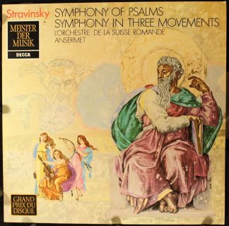 DECCA 6.41590 AN - Symphony Of Psalms / Symphony In Three Moveme