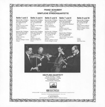 His Master's Voice 1C 185-29 289/93 Y - Sämtliche Streichquartet - Image 3