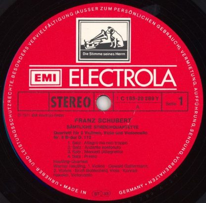 His Master's Voice 1C 185-29 289/93 Y - Sämtliche Streichquartet - Image 4