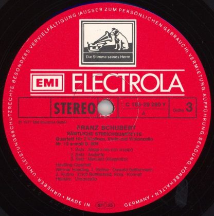 His Master's Voice 1C 185-29 289/93 Y - Sämtliche Streichquartet - Image 6