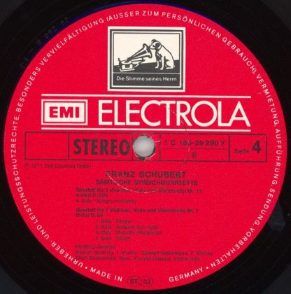 His Master's Voice 1C 185-29 289/93 Y - Sämtliche Streichquartet - Image 7