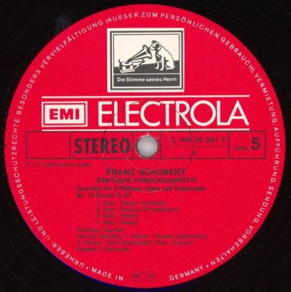 His Master's Voice 1C 185-29 289/93 Y - Sämtliche Streichquartet - Image 8