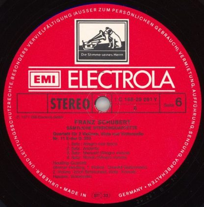 His Master's Voice 1C 185-29 289/93 Y - Sämtliche Streichquartet - Image 9
