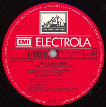 His Master's Voice 1C 185-29 289/93 Y - Sämtliche Streichquartet - Image 11