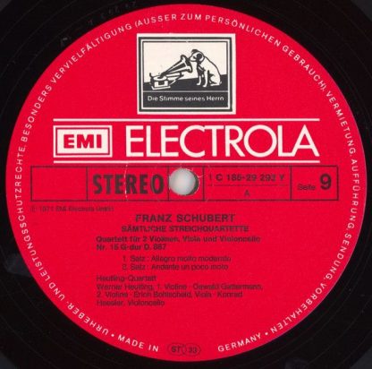 His Master's Voice 1C 185-29 289/93 Y - Sämtliche Streichquartet - Image 12