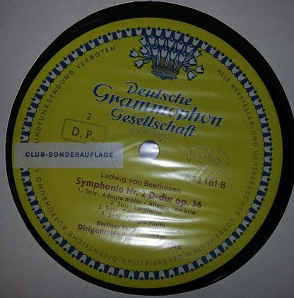 Deutsche Grammophon 72 180 - 9 Symphonien - Image 2
