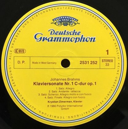 Deutsche Grammophon 2531 252 - Klaviersonaten No.1 & 2 = Piano S - Image 3