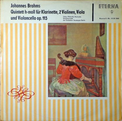 Eterna 8 20 366 - Quintett H-moll Für Klarinette, 2 Violinen, Vi