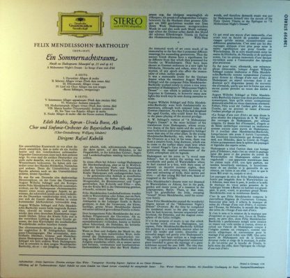 Deutsche Grammophon SLPM 138 959 - Ein Sommernachtstraum - Image 2