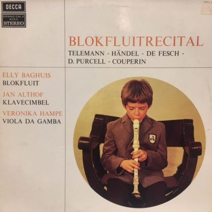 DECCA NUX 390 501 - Blokfluitrecital